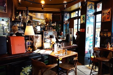 「Bistrot des Vosges」店内