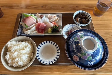 ひみ岸壁市場､注文したお料理