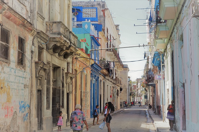 ハバナの旧市街