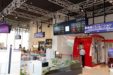 京急ミュージアムの内観