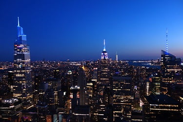 トップ･オブ･ザ･ロックからの夜景