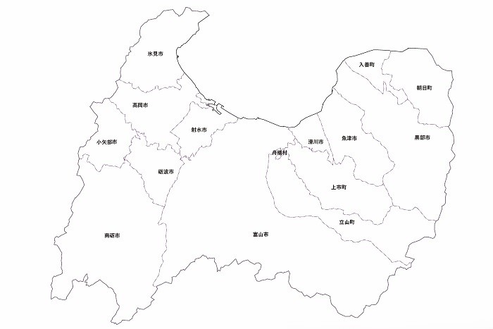 富山エリアマップ