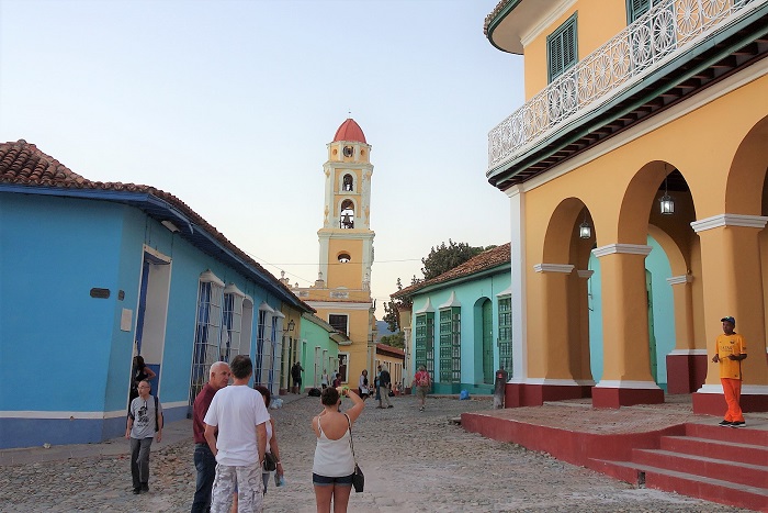 トリニダー革命博物館の塔(キューバ)